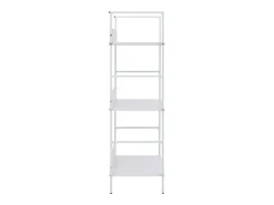 Uggeløse Estantería de 3 niveles madera ingeniería blanco 60x27,6x90,5cm