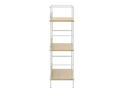 Uggeløse Estantería de 3 niveles madera ingeniería roble 60x27,6x90,5 cm