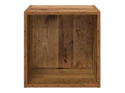 Unidad de pared Madera antigua 37 x 37 x 37 cm Madera de ingeniería