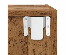 Unidad de pared Madera antigua 37 x 37 x 37 cm Madera de ingeniería