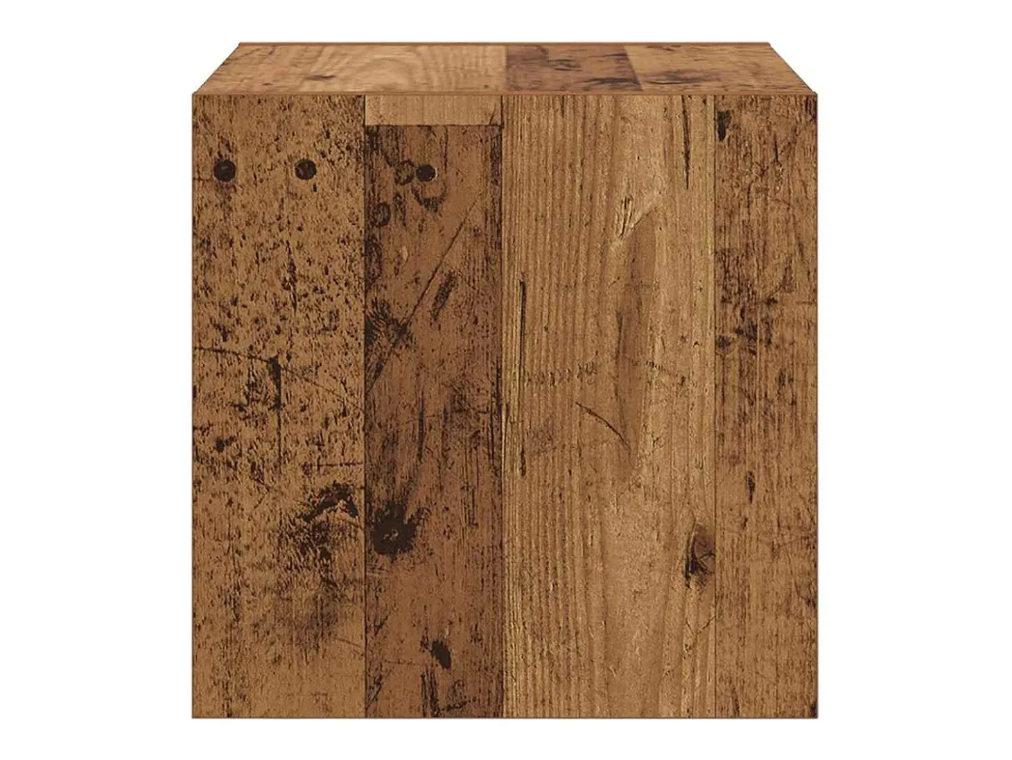 Unidad de pared Madera antigua 37 x 37 x 37 cm Madera de ingeniería