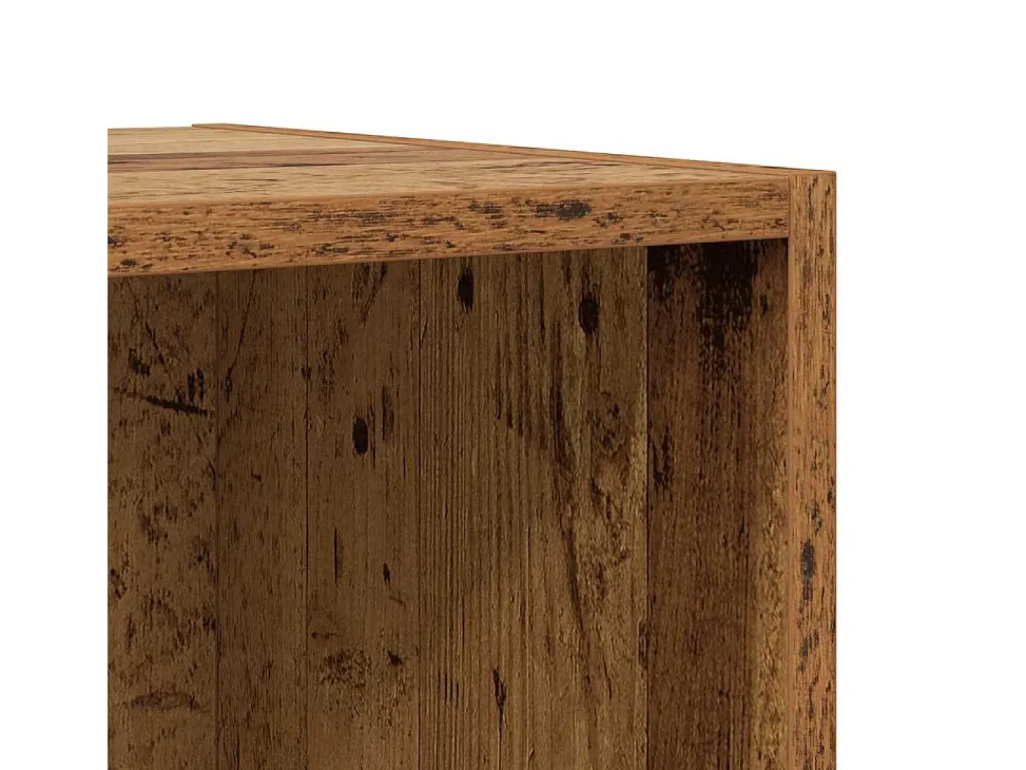 Unidad de pared Madera antigua 37 x 37 x 37 cm Madera de ingeniería