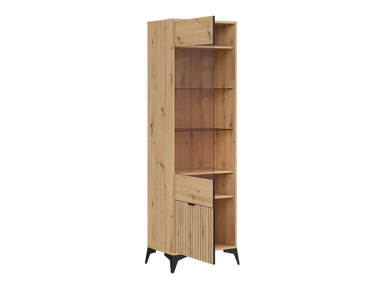 Vitrina 2 puertas Mao Madera
