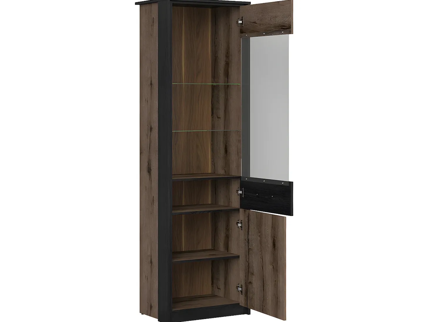 Vitrina 2 puertas Romane Madera