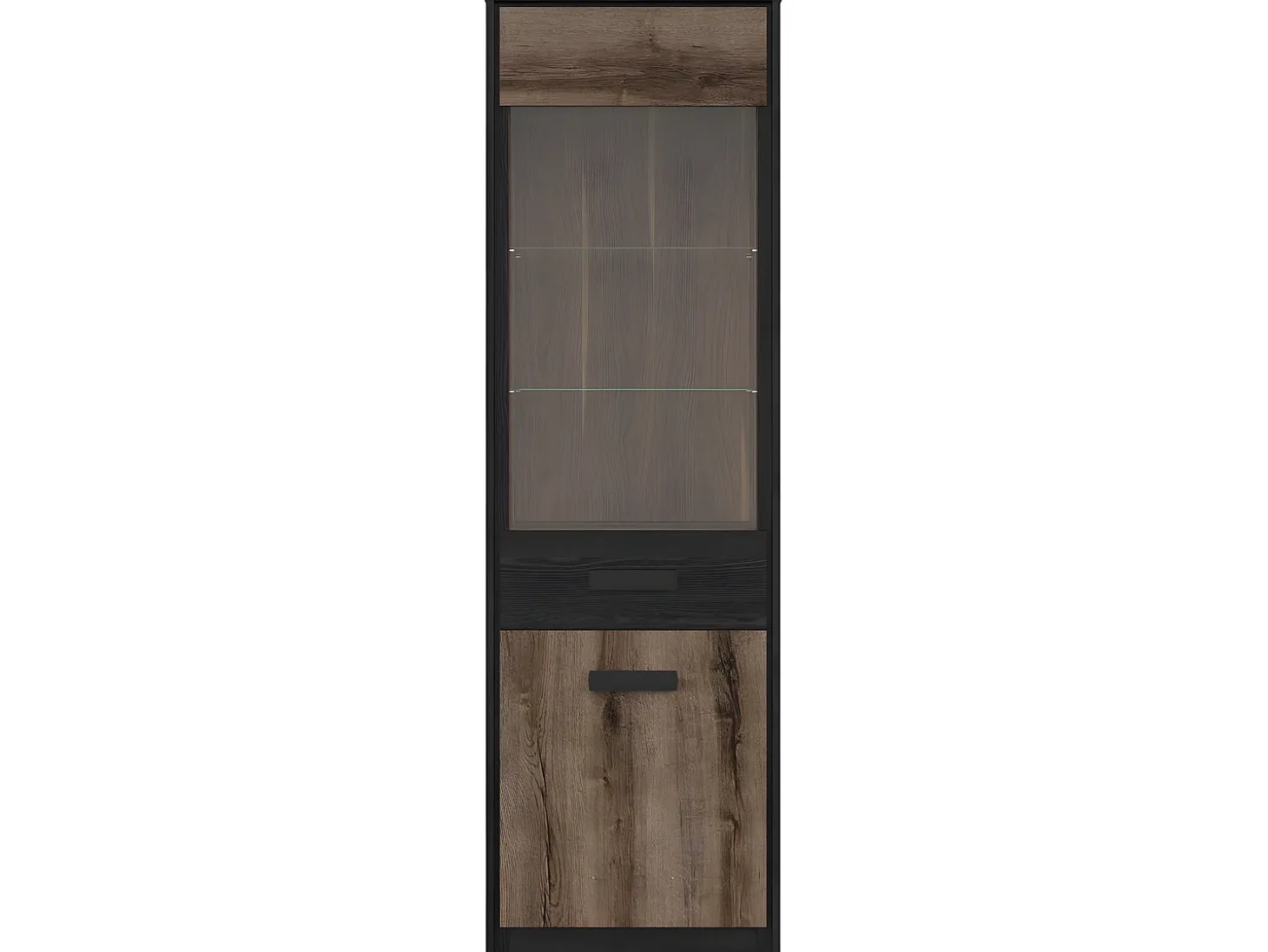 Vitrina 2 puertas Romane Madera