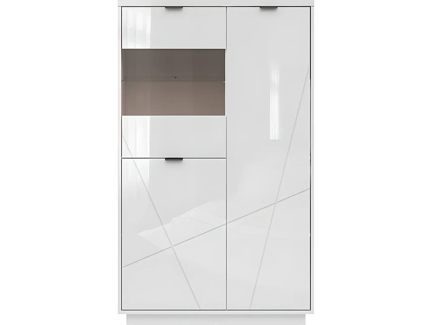 Vitrina 3 puertas Sven Blanco