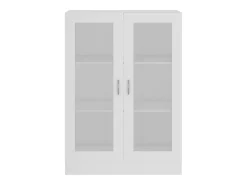 Vitrina Blanca 82,5x30,5x115 cm Madera de ingeniería