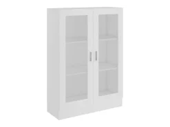 Vitrina Blanca 82,5x30,5x115 cm Madera de ingeniería
