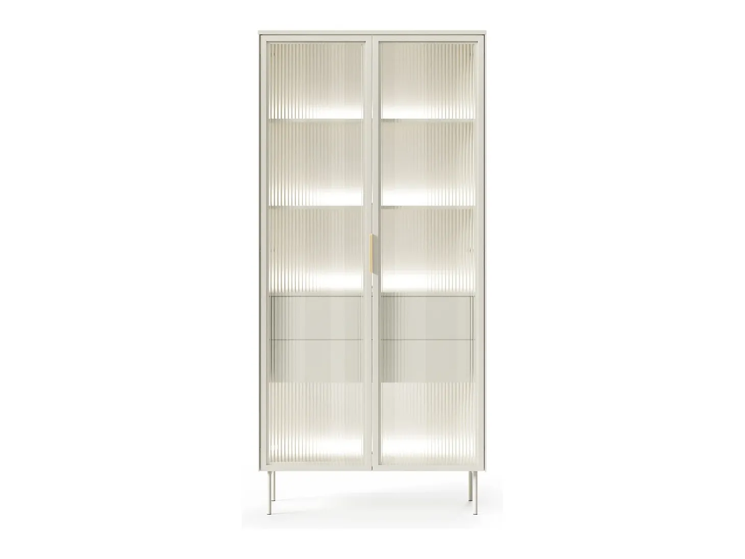 Vitrina, cachemira, 91,5 x 194,6 x 39,3 cm