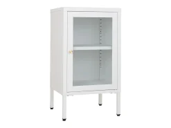 Vitrina Dalby, Blanco, 35x38x70 cm, Kendra Home