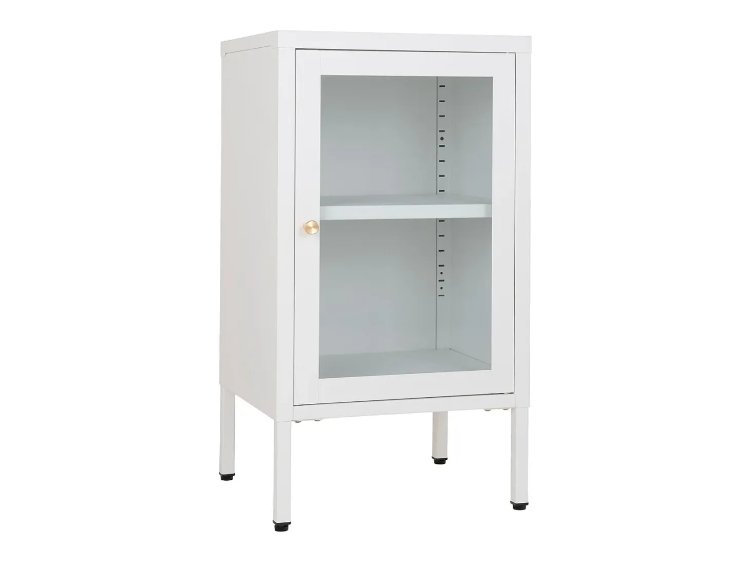 Vitrina Dalby, Blanco, 35x38x70 cm, Kendra Home