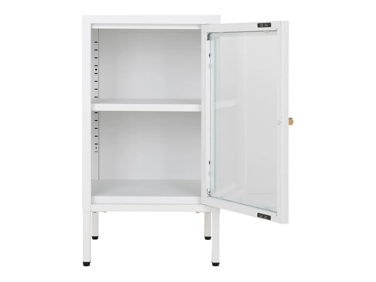 Vitrina Dalby, Blanco, 35x38x70 cm, Kendra Home