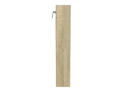 Vitrina de madera de ingeniería roble Sonoma 100x8,5x50 cm ES957024