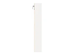 Vitrina de madera ingeniería blanca 60x8,5x58 cm ES174166