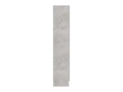 Vitrina gris hormigón 82,5x30,5x150 cm Madera de ingeniería