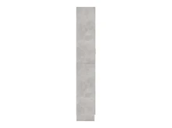 Vitrina gris hormigón 82,5x30,5x185,5 cm Madera de ingeniería
