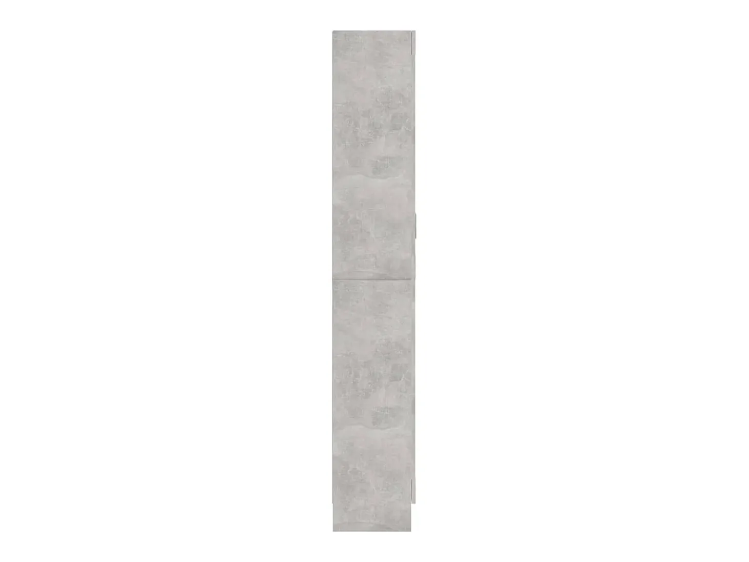 Vitrina gris hormigón 82,5x30,5x185,5 cm Madera de ingeniería