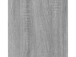 Vitrina Sonoma Gris 82,5x30,5x80 cm Madera de Ingeniería