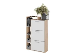 Volquete zapatero blanco/sonoma 80x24.2x128.3 orlando