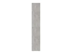 Växjö Estantería madera contrachapada gris hormigón 36x30x171 cm