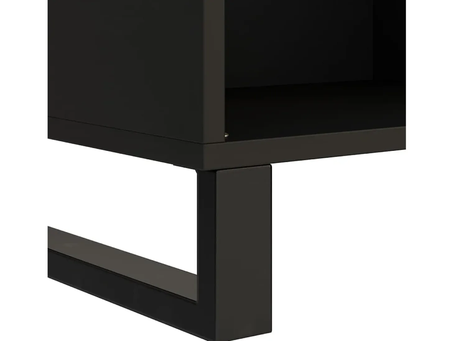 Wyder Mueble de TV madera maciza de mango 85x33x43,5 cm