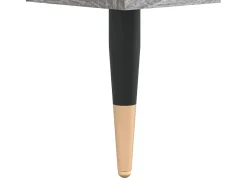 Wyren Mueble para TV madera contrachapada gris Sonoma 150x30x44,5 cm