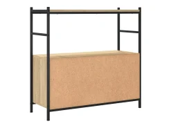 Yasmin Estantería erro madera ingeniería roble Sonoma 80x30x78,5 cm