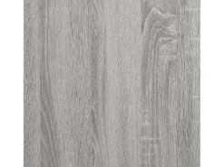 Yasmin Estantería erro y madera ingeniería gris Sonoma 80x30x78,5 cm