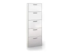 Zapatera abatible blanco 59x22x169.5 gizmo