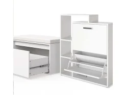 Zapatera abatible blanco 80x39x90 orlando