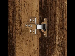 Zapatero antiguo de madera 80x39x180 cm Madera de ingeniería