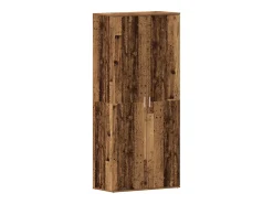 Zapatero antiguo de madera 80x39x180 cm Madera de ingeniería