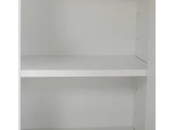 Zapatero blanco con 3 puertas, 1 cajón y 1 puerta, estilo moderno, ideal para la entrada o el salón