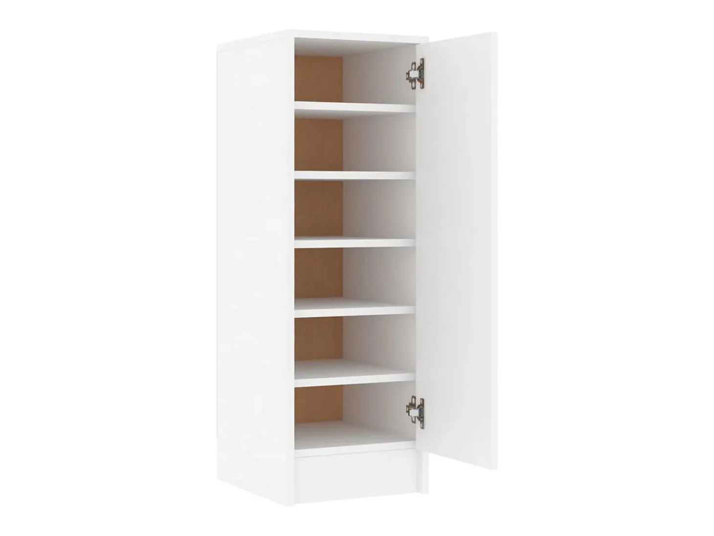 Zapatero blanco 32x35x92 cm Aglomerado