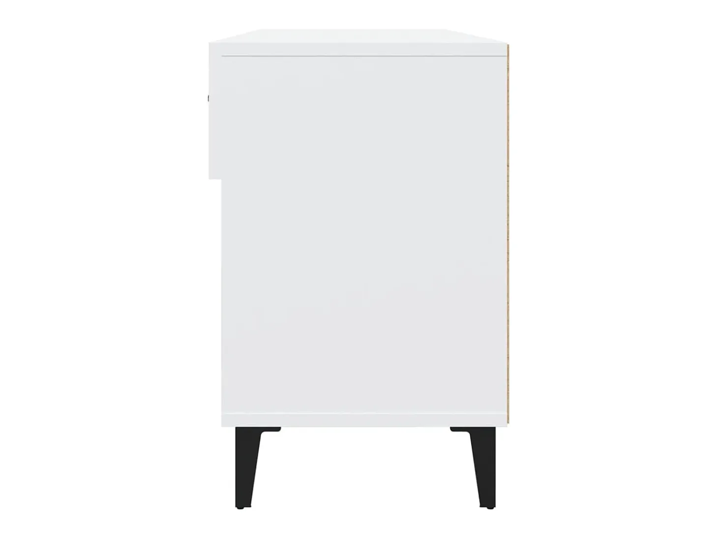 Zapatero blanco 102x35x55 cm Madera contrachapada