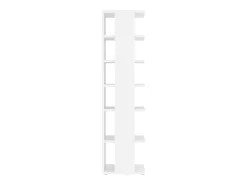 Zapatero blanco 27,5x27x102 cm Madera contrachapada