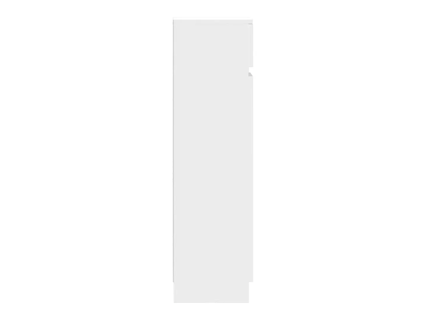 Zapatero blanco 100,5x28x100 cm madera contrachapada