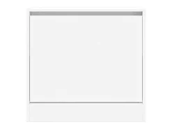 Zapatero blanco 60x21x57 cm madera contrachapada