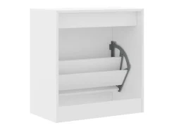 Zapatero blanco 60x34x63,5 cm madera contrachapada