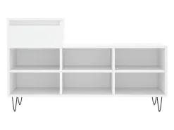 Zapatero blanco 102x36x60 cm Madera contrachapada