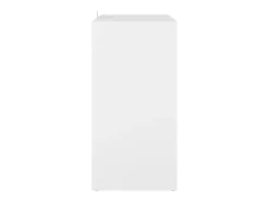Zapatero blanco 60x35x70 cm Madera contrachapada
