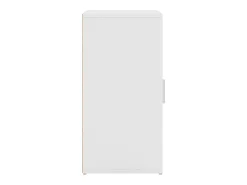 Zapatero blanco 32x35x70 cm Madera contrachapada