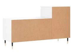 Zapatero blanco 102x36x60 cm Madera contrachapada