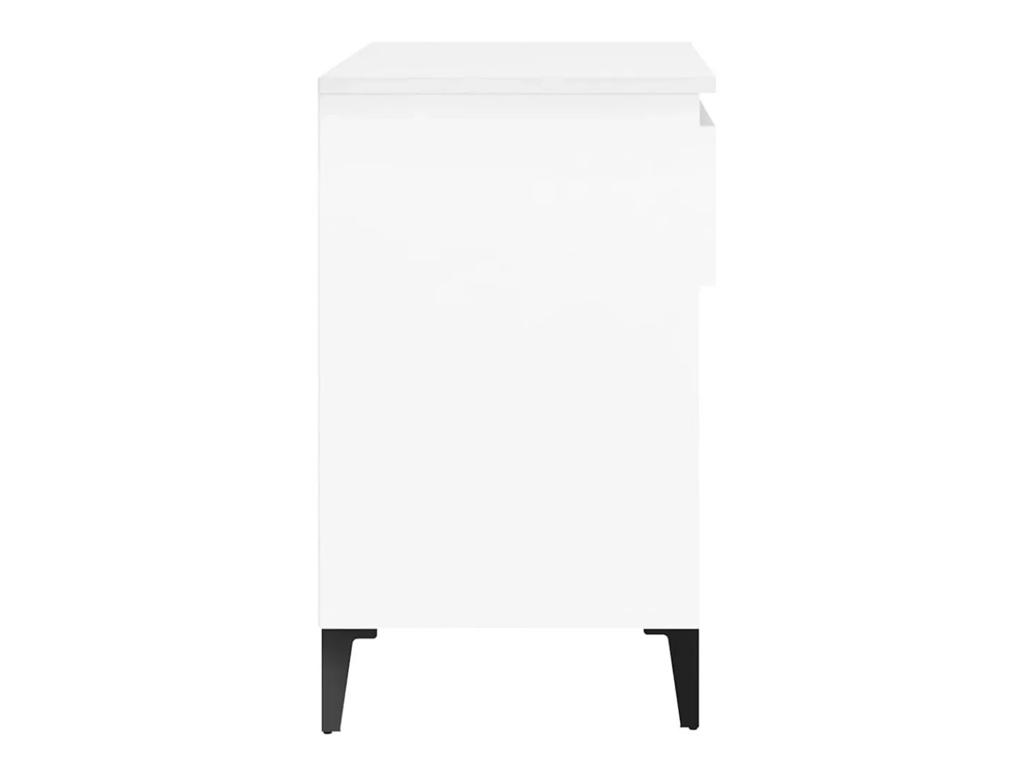 Zapatero blanco 70x36x60 cm Madera contrachapada