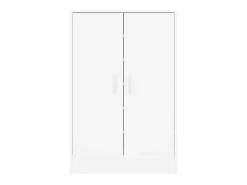 Zapatero blanco 60x35x92 cm Madera contrachapada