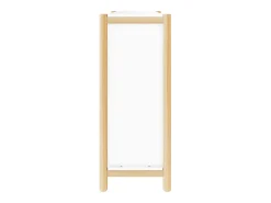 Zapatero blanco 57,5x33x80 cm Madera contrachapada