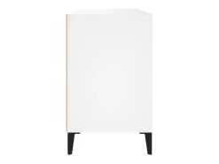 Zapatero blanco 102x36x60 cm Madera contrachapada