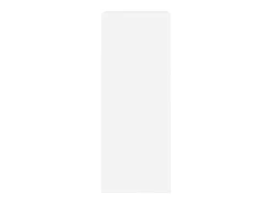 Zapatero con 2 cajones abatibles, blanco, 80x42x108 cm