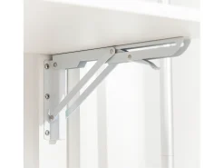 Zapatero con 2 Puertas Abatibles Zapatero Estrecho Organizador para Zapatos Blanco 60 x 24 x 110 cm FSR87-K-W SoBuy ES