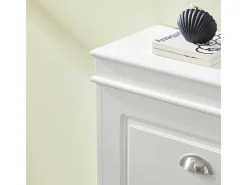 Zapatero con 3 Puertas Abatibles Zapatero Estrecho Organizador para Zapatos Blanco 117 x 53 x 24 cm FSR94-W SoBuy ES